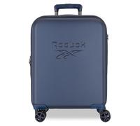 Reebok Franklin Cabin Bag, Blue, 40 x 55 x 20 cm, Hard, ABS, TSA Lock, 37 L, 2.78 kg, 4 Double Wheels, Hand Luggage, by Joumma Bags