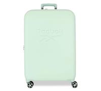 Reebok Franklin, Cabin Suitcase, Suitcase Set, Made of ABS, a Durable and Lightweight Material, TSA Closure, Four Double Wheels with Multi-Directional Swivel, by Joumma Bags, Mint, 48x70x28 cms,