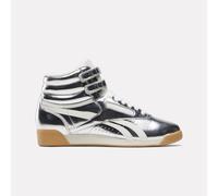 Reebok - Freestyle Hi Women's Trainers, Silver Metallic / Chalk / Gum, Size: 37
