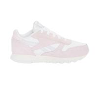 Reebok Girls' Classic Leather Trainers, Ftwrwhite Frostedberry Chalk, 4.5 UK