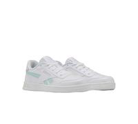 Reebok Girls Court Advance Sneaker, Ftwrwhite Glitchaqua Frostedberry, 4 UK