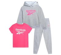 Reebok Girl's G Jogset Pullovr 3p Sporty (pack of 3)