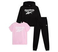Reebok Girl's G Jogset Pullovr 3p Sporty (pack of 3)
