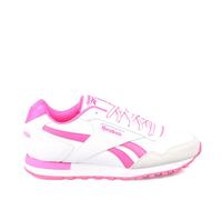 Reebok Girls Girl's Juniors Royal Glide Trainers in White pink - Size UK 4