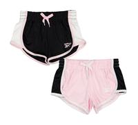 Reebok Girls Logo Running Shorts (Pack of 2)