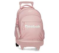 Reebok Glen Backpack, Compact, 2 Wheels, Pink, 32 x 43 x 21 cm, Polyester, 28.9 L