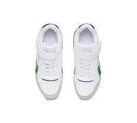 Reebok Glide Elastic LACE & TOP Strap Sneaker, WHITE/GREY1/CLASSICCOBALT, 2 UK