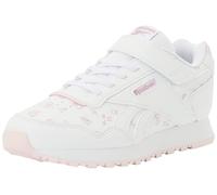 Reebok Glide Elastic Lace & Top Strap Trainers, White/Frostedberry/DustyRose, 33 EU, White Frostedberry DustyRose, 1 UK