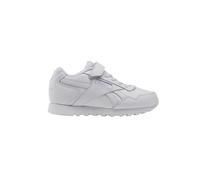 Reebok Glide Elastic & TOP Strap Sneaker, White/White/Gum, 1.5 UK Child