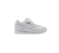 Reebok Glide Elastic & TOP Strap Sneaker, White/White/Gum, 13 UK Child