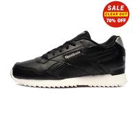 Reebok Women's Glide Ripple Clip Sneaker, Core Black/Silver Met./Footwear White, 4 UK