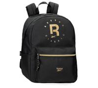 Reebok Gold Backpack, Black, 34 x 43 x 15 cm, Polyester by Joumma Bags
