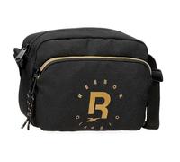 Reebok Gold - Black Shoulder Bag, 21 x 15 x 6 cm, Polyester, by Joumma Bags
