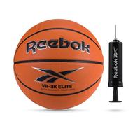 Reebok Hi Vis Elite Basketball, Official Size, Composite Leather, Anti-Slip Grip, Consistent Shape Retention, Includes Pump & Needle, VR-3K Series