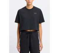 Reebok Icon Elements Pure Cotton Crew Neck T-Shirt Black
