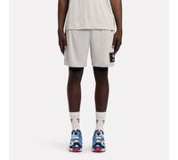Reebok - ID Basketball 7" 2-In-1 Shorts, Light Grey Marl, Size: 2XL