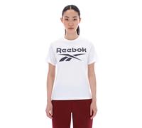 Reebok - ID Big Logo Crewneck Short Sleeve Women's Tee, White, Size: M