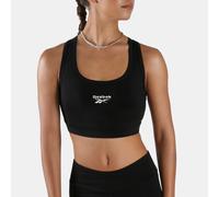 Reebok - ID Cotton Sports Bra Top, Black, Size: M