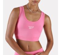 Reebok - ID Cotton Sports Bra Top, Playful Pink, Size: S