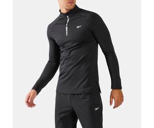 Reebok - ID RBK Training Men's Quarter Zip, BLACK, Size: S