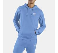 Reebok ID SMALL Logo French Terry Hoodie Blue