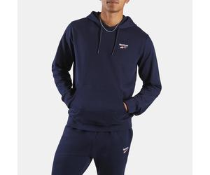 Reebok - ID Small Logo French Terry Men's Hoodie, Vector Navy, Size: 2XL