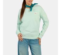 Reebok ID Small Logo French Terry Crew Neck Swea Turquoise