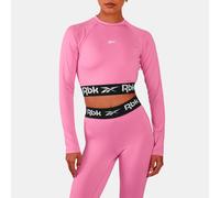 Reebok - ID Train Cutout Women's Long Sleeve Top, Playful Pink, Size: 2XL