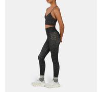 Reebok - ID Train High Rise Printed Women's Leggings, Black/Grey 6, Size: S