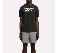 Reebok - ID Train Logo Easy Fit T-Shirt, Black, Size: 3XL
