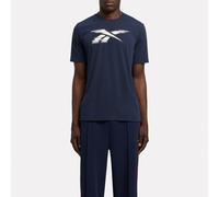 Reebok - ID Train Logo Easy Fit T-Shirt, Vector Navy, Size: 2XL