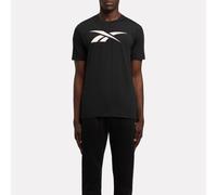 Reebok - ID Train Logo Stretch Tech T-Shirt, Man, Black, Size: S