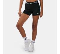 Reebok - ID Train Ruched Booty Shorts, Black, Size: M