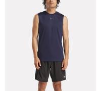 Reebok - ID Train Sleeveless Tech T-Shirt, Man, Vector Navy, Size: M