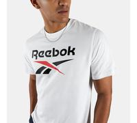 Reebok - Identity 2-Color Logo T-Shirt, Man, White, Size: XL
