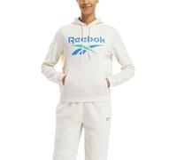 Reebok IDENTITY BIG LOGO FLEECE HOODIE VINTAGE CHALK Female TRAINING TRACK TOPS