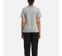 Reebok - Identity Big Logo T-shirt, Woman, Medium Grey Heather, Size: S