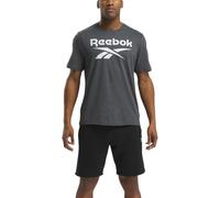 Reebok Mens Id Big Logo T-Shirt, Dgreyh, S UK