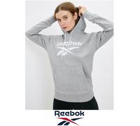 Reebok Identity BL Womens Grey Logo Hoodie (2294) - CLEARANCE