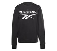 Reebok Identity Logo Fleece Crew Sweatshirt Black