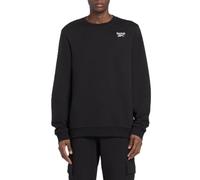 Reebok Mens Reebok Identity Small Logo Fleece Sweatshirt Black S
