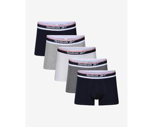 Reebok Jay Sports Boxer Black Grey White Blue (5 units) - S