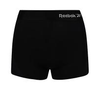 Reebok Joyner Gym Shorts for Women | High-Waisted Black Base Layer Bottoms | Moisture Wicking and Breathable Women's Shorts | Classic and Comfortable Short Ideal for Cycling, Running and Gym Sessions