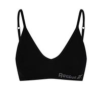 Reebok Womens Justine Seamless Bra, Black, M EU