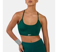 Reebok - Kendal Core Strappy Women's Sports Bra, Metal Green, Size: XS