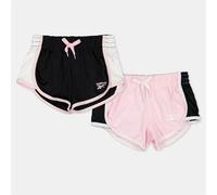 Reebok Kids 2 Pack Black Short Baby Jersey Shorts