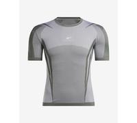 Reebok Lab Tech short sleeve T-shirt grey white - XL