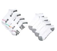 Reebok Ladies Cushion Low Cut Socks (8 Pack), White, One Size
