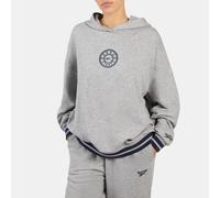 Reebok - Lawn Club Oversized Women's Hoodie, Light Grey Marl, Size: XL