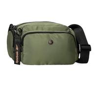 Reebok Leia Green Shoulder Bag, 19.5 x 16 x 9 cm, Polyester, by Joumma Bags